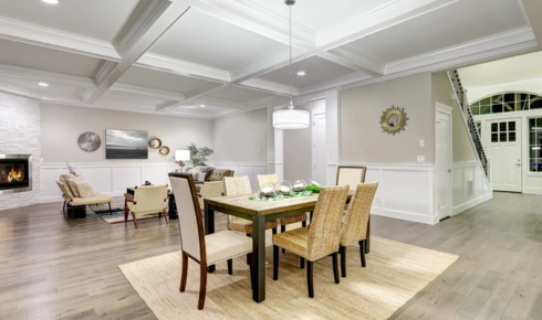 How can matching the floor colour to your lifestyle reduce visible wear and tear