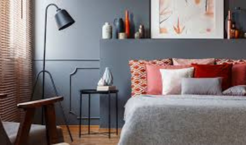 Why should you plan the order of rooms to paint instead of doing them randomly