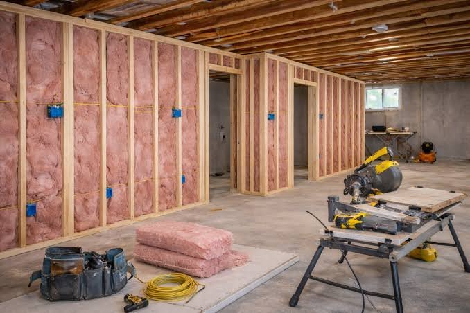 finishing a basement